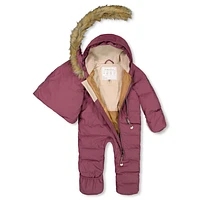 Purple Snowsuit Sizes 6-30m