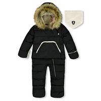 Anthracite Snowsuit Sizes 6-30m