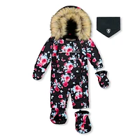 Roses Snowsuit Sizes 6-30m