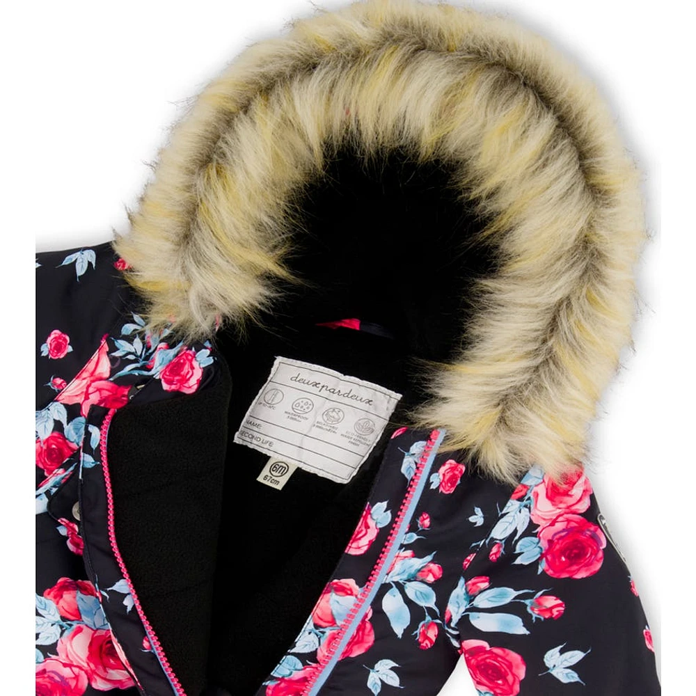 Habit de Neige Roses 6-30mois