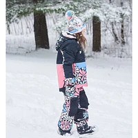 Habit de Neige Deux Pièces Fleurs 7-12ans