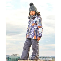 Camo Two Pieces Snowsuit 2-6y