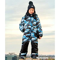 Bears One Piece Snowsuit 2-6y