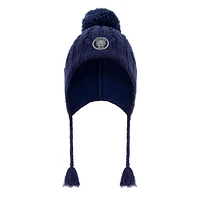 Navy Peruvian Knit Hat 2-12y