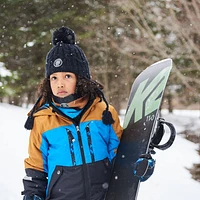 Navy Peruvian Knit Hat 2-12y