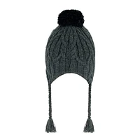 Charcoal Peruvian Knit Hat 2-12y