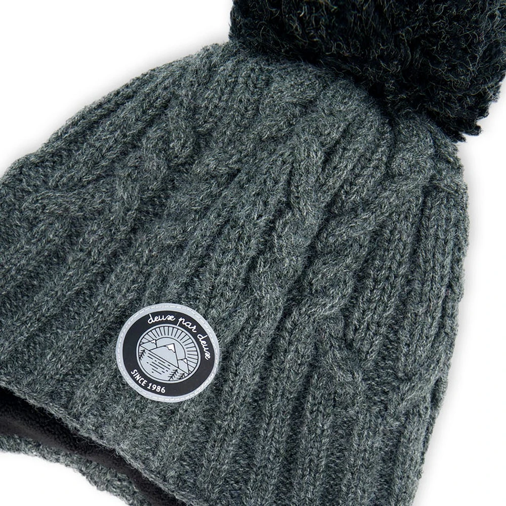 Tuque Peruvienne Charcoal 2-12ans