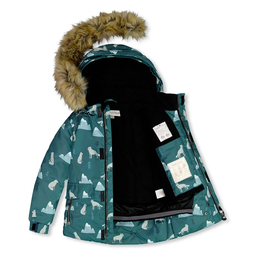 Habit de Neige Deux Pièces Loups 2-8ans