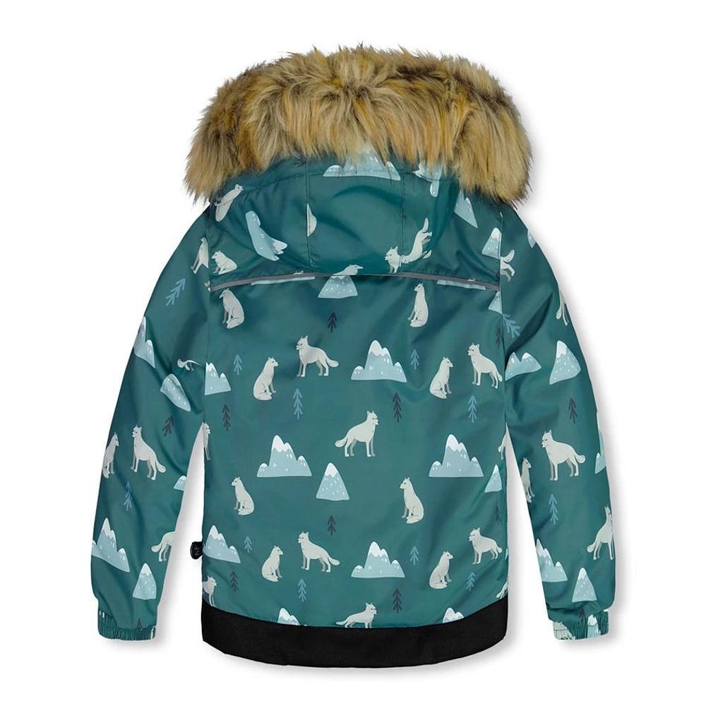 Habit de Neige Deux Pièces Loups 2-8ans