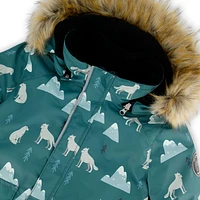 Wolves Two Pieces Snowsuit 2-8y