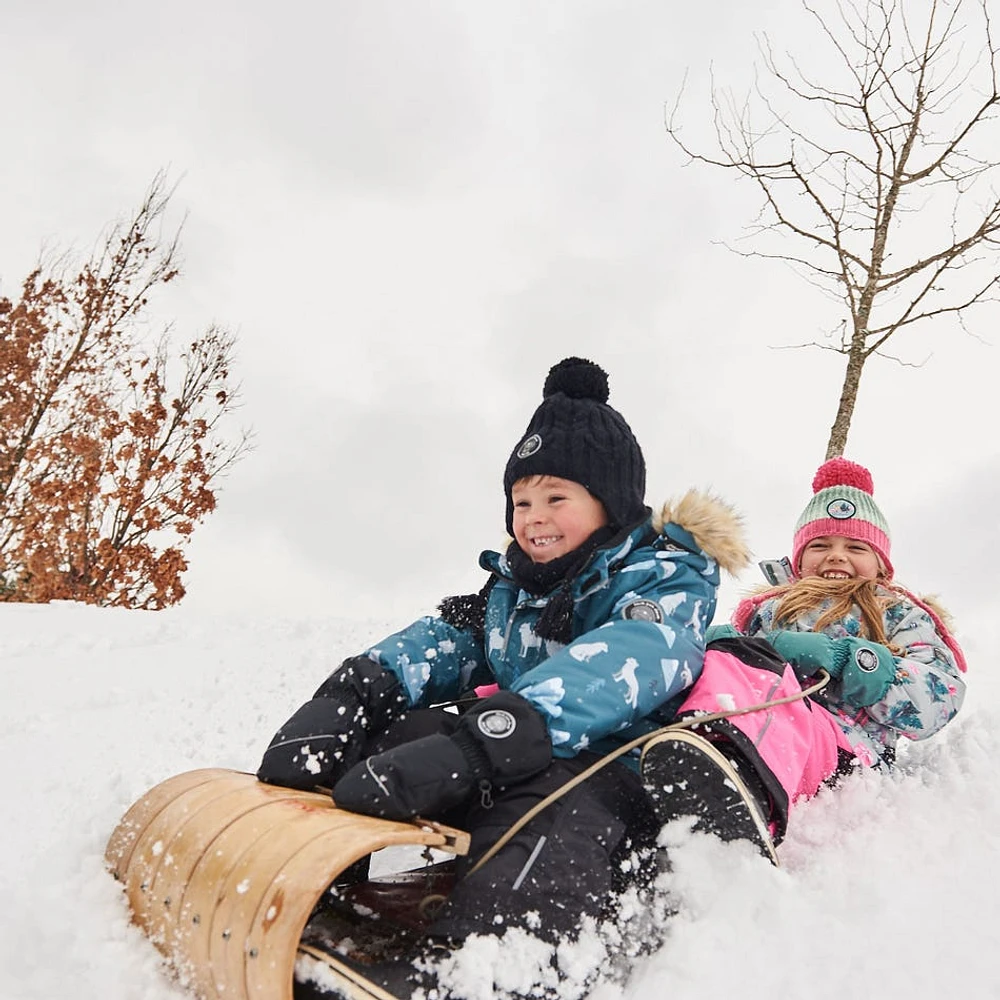 Habit de Neige Deux Pièces Loups 2-8ans