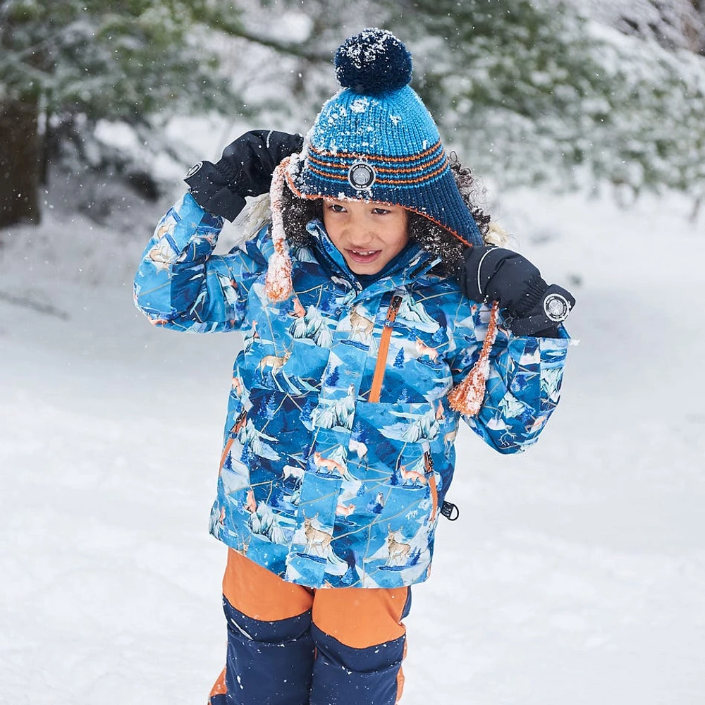 Tuque Glacier Rayée 2-14