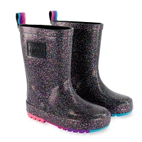 Glitter Rain Boots Sizes 4-3