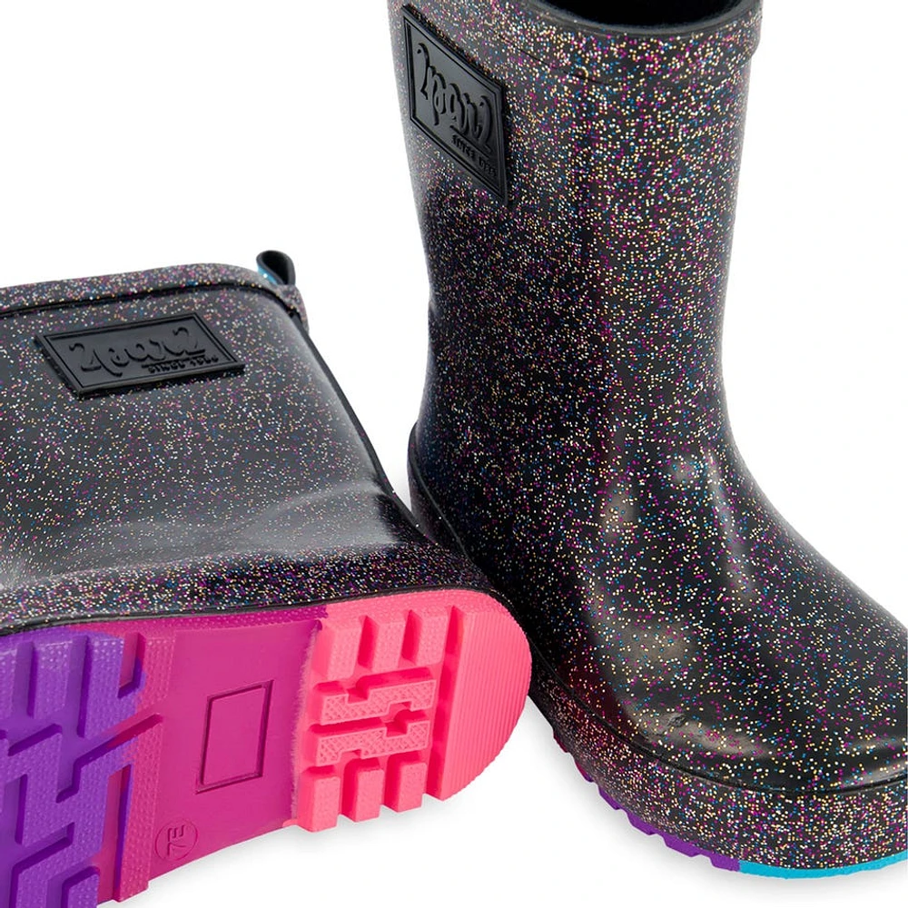 Bottes de Pluie Brillant Pointures 4-3