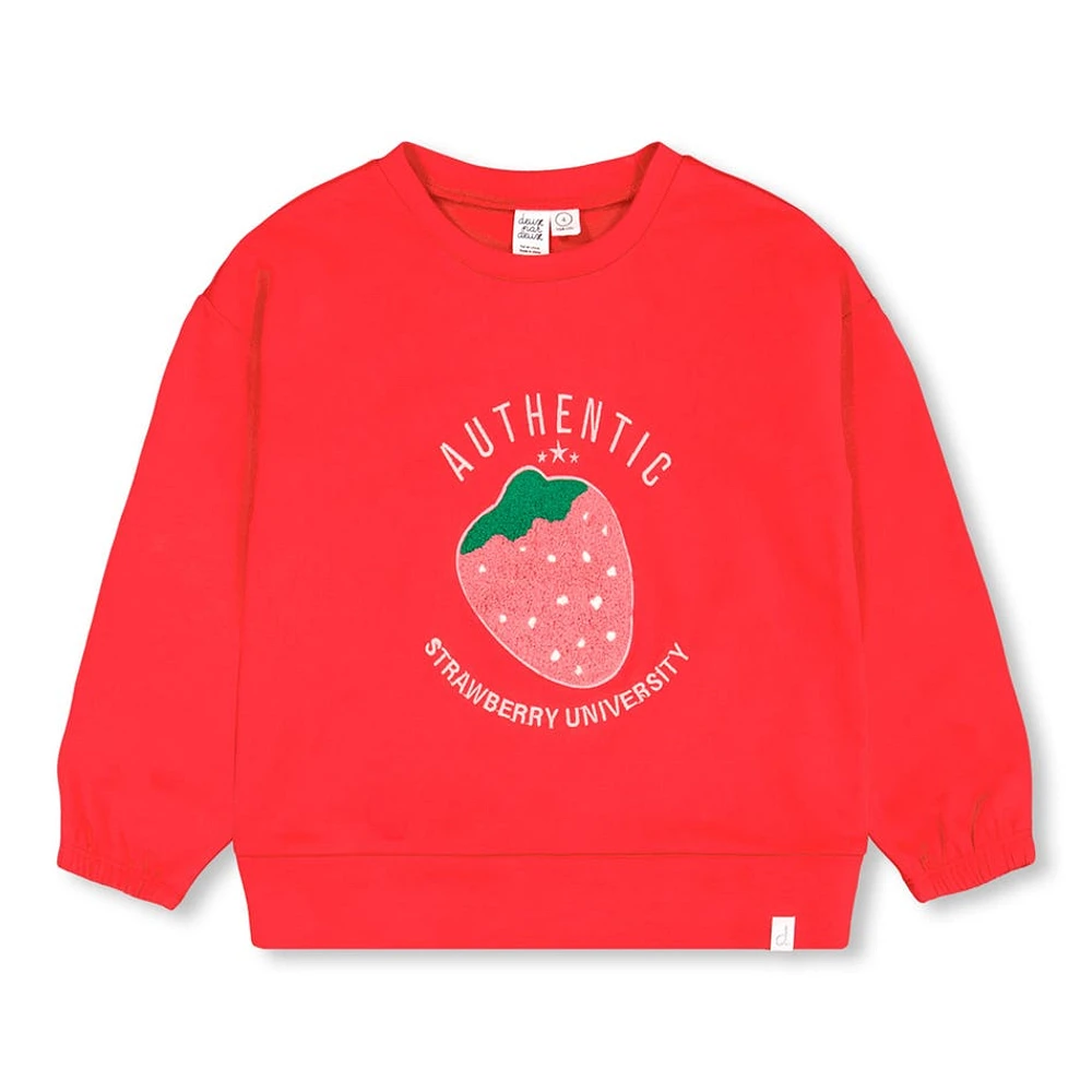 Strawberry Sweatshirt 3-6y