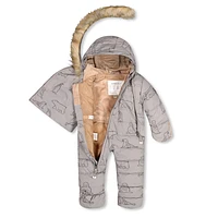 Artic Animal Snowsuit 6-30m