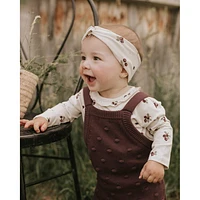 Huckleberry Knit Overalls Set