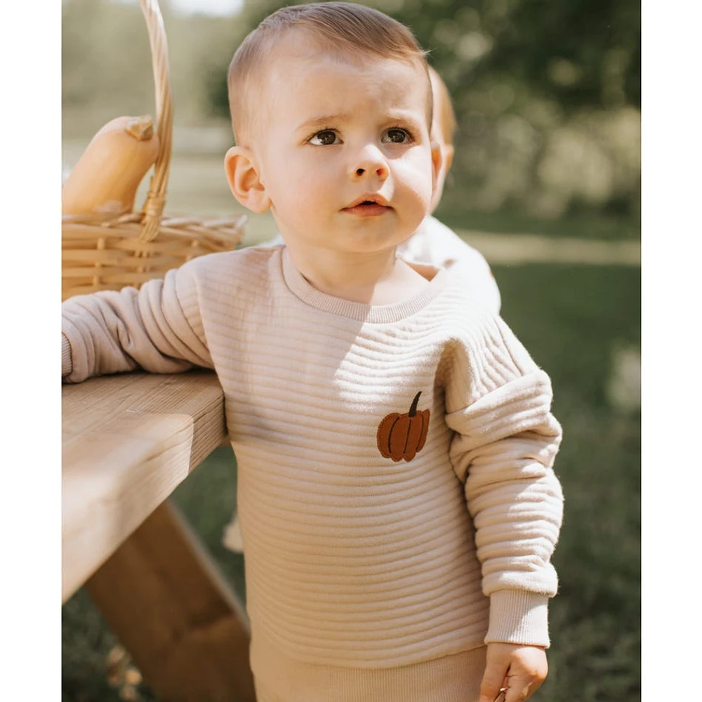 Sand Quilted Outfit Set 6-24m