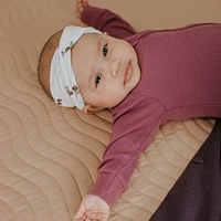 Merlot Modal Rib Sleeper 0-12m