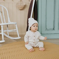 Crème Knit Hat 3-24m