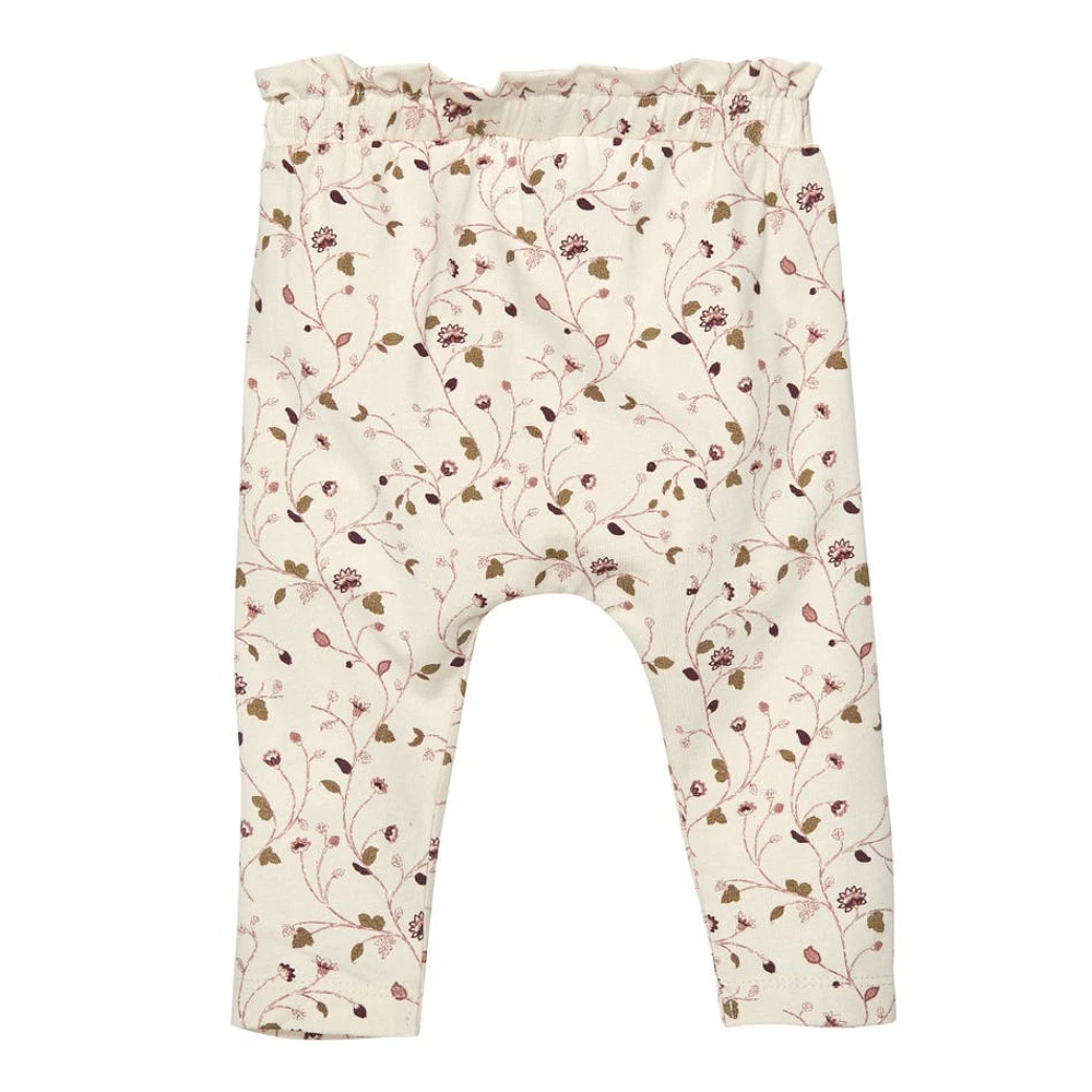 Pantalons Fleurs 6-24mois