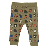 Pantalon Ouaté Animaux 6-24mois