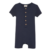 Rib Romper Newborn-24m