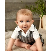 Striped Overall 6-24m