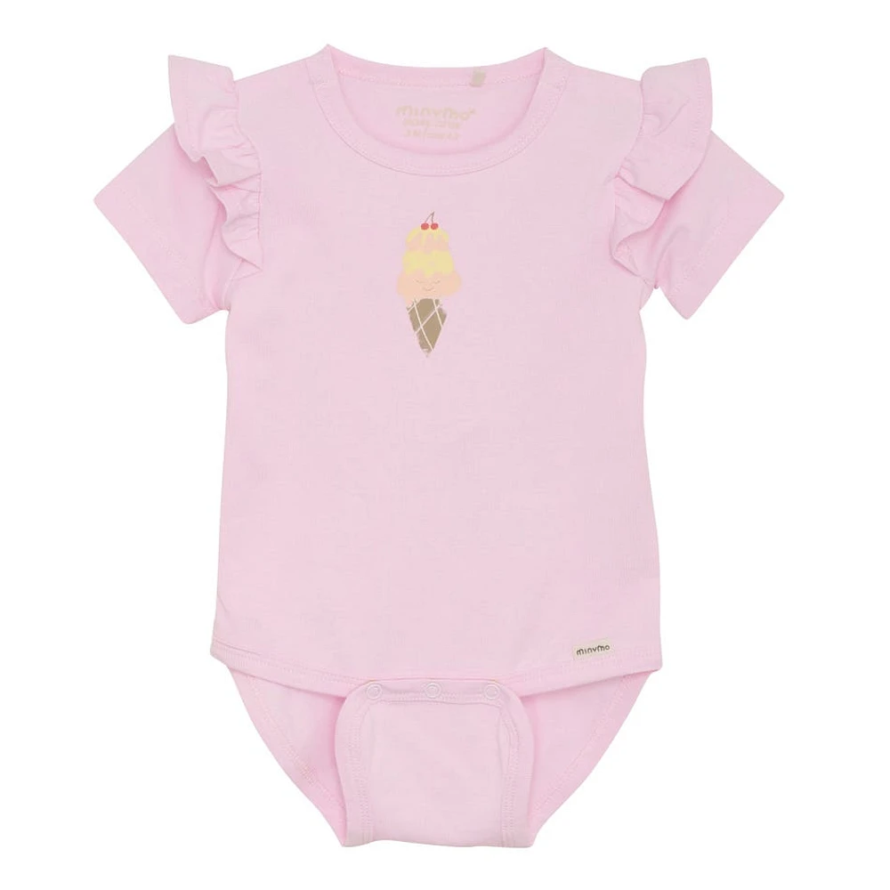 Ruffle Bodysuit Newborn-24m