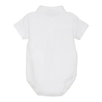 White Shirt Bodysuit -24m