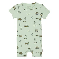 Camping Rib Romper Newborn-24m