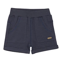 Navy Sweat Shorts 6-24m