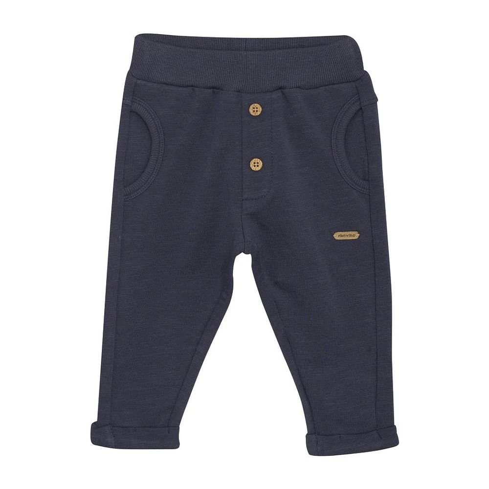 Pantalon Ouaté Marine 6-24mois