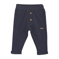 Pantalon Ouaté Marine 6-24mois