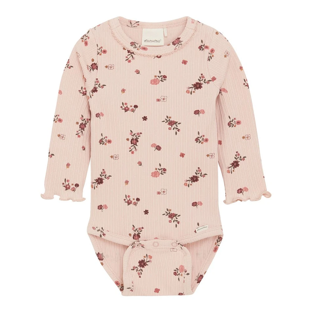 Rib AOP Bodysuit 6-24m