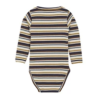 Stripes Long Sleeves Bodysuit 0-24M