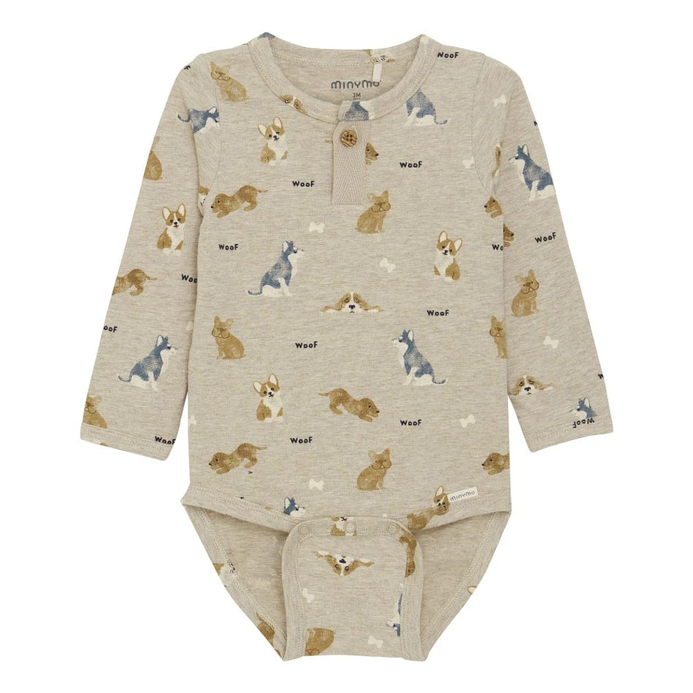 Dog AOP Bodysuit 6-24m