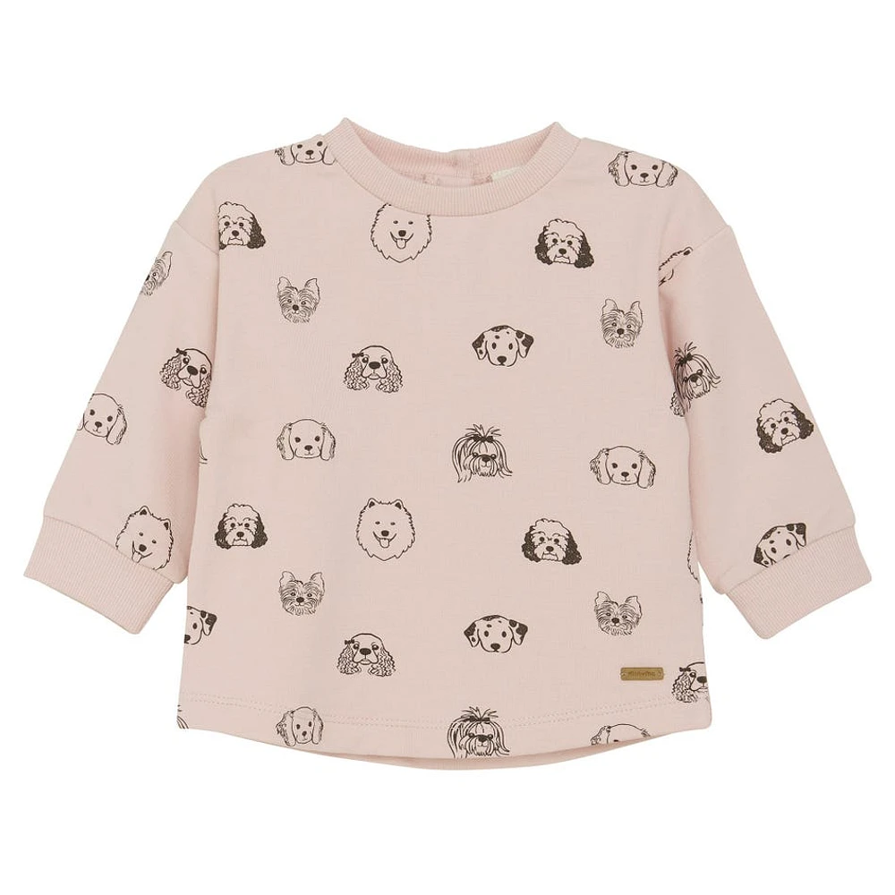 Puppy Aop Sweatshirt 1-24M