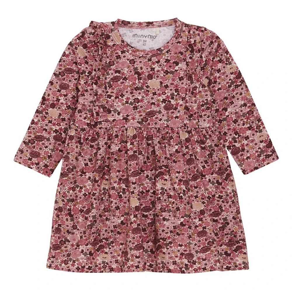 Robe Imprimée Fleurs 6-24mois