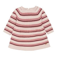 Striped Knit Dress 3-24M