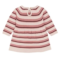 Striped Knit Dress 3-24M