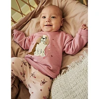 Flower AOP Rob Legging 6-24m