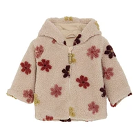 Flower Teddy Jacket 6-24m