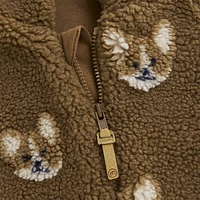 Dog Teddy Jacket 6-24m