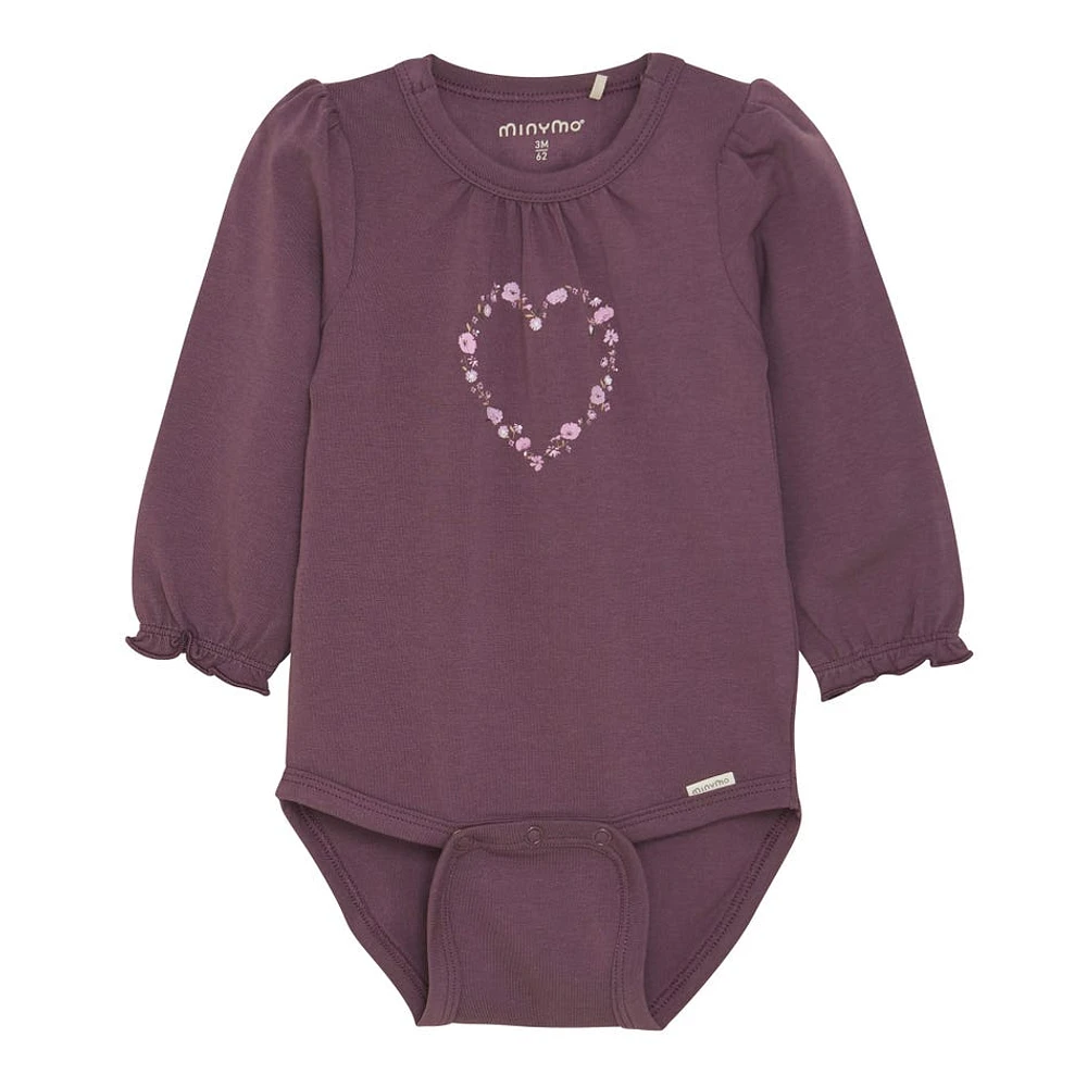 Heart Bodysuits 3-24M