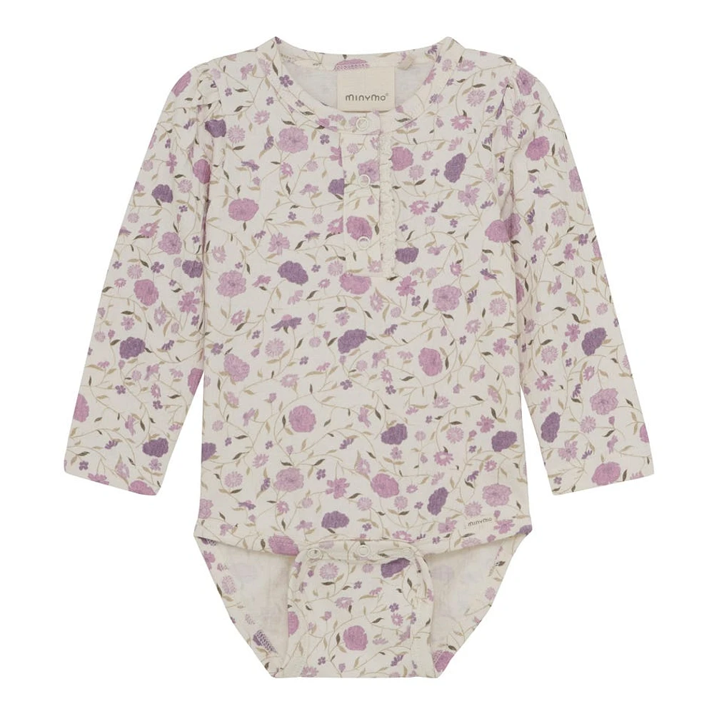 Flowers Aop Bodysuits 3-24M