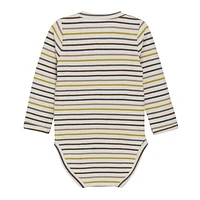 Stripes Long Sleeves Bodysuit 3-24M