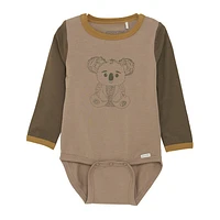 Koala Long Sleeves Bodysuit 3-12M