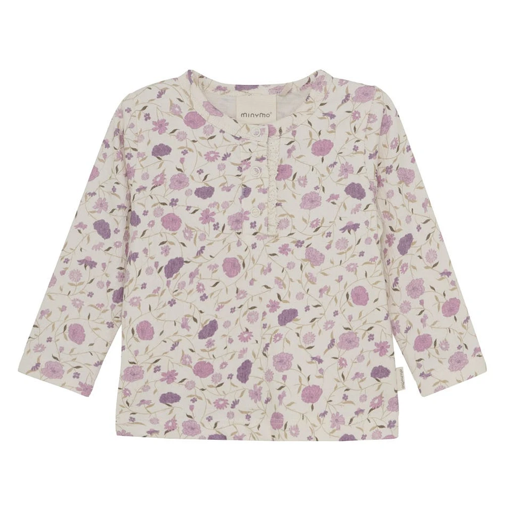 Flowers Aop T-Shirt 12-24M