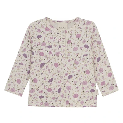 T-Shirt Imprimé Fleurs 12-24mois